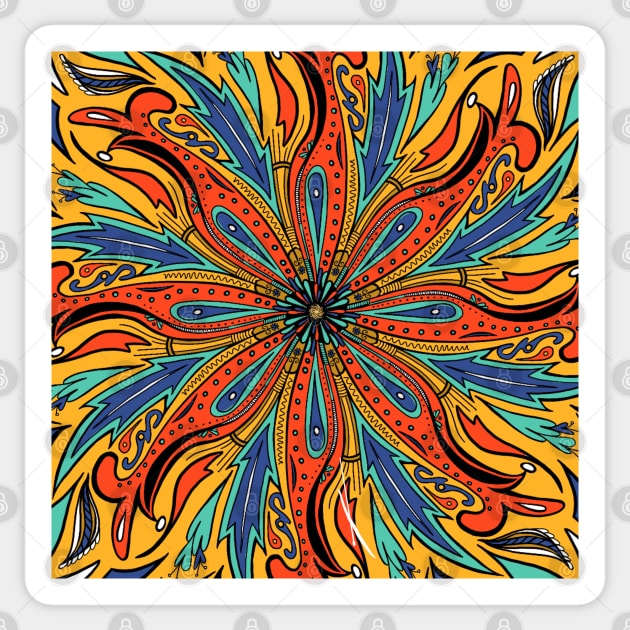 mandala 08119 Sticker by hdconnelly